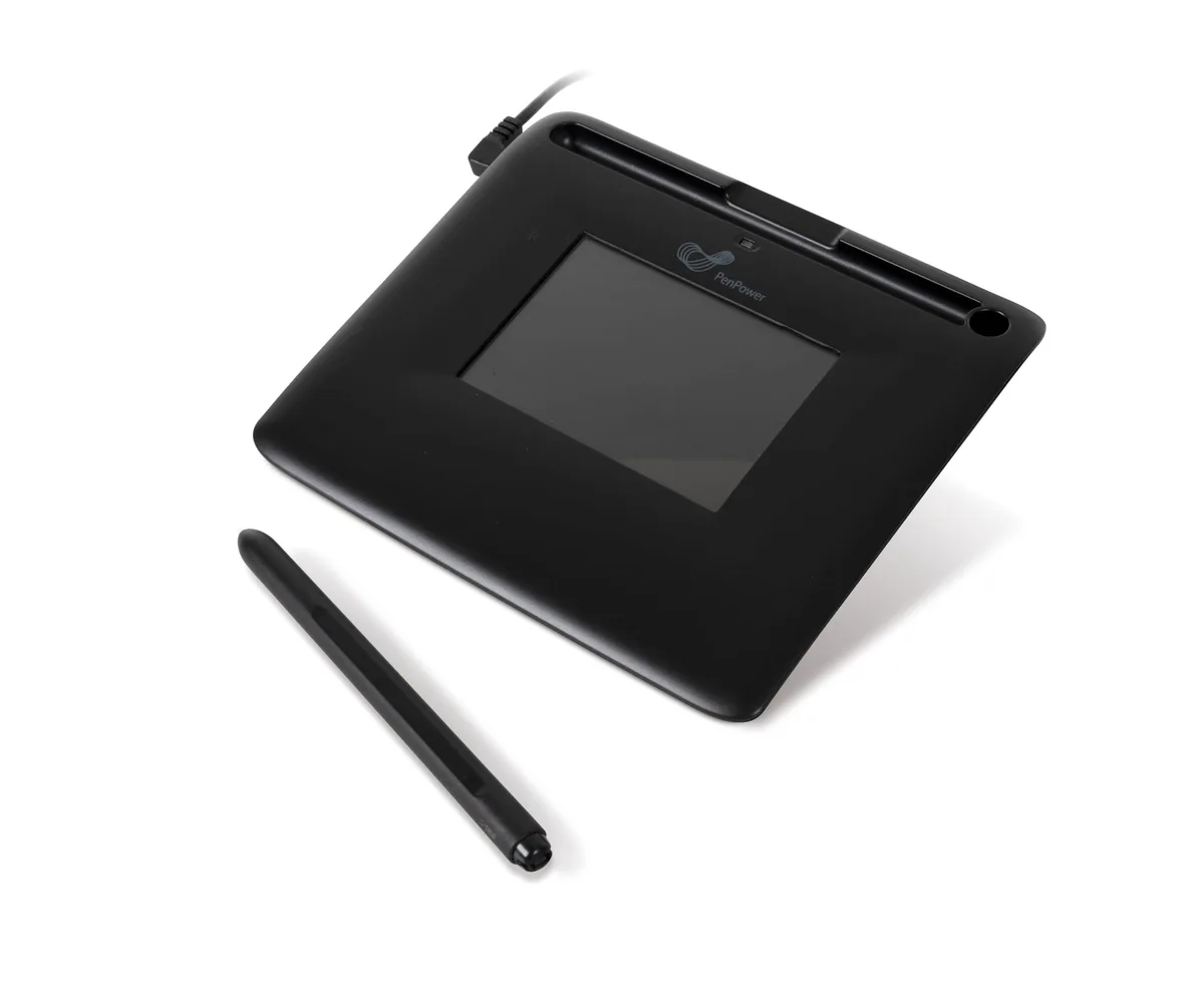 PenPower PenPower L398P LCD Signature Pad 2.5 inch Wireless Stylus — product photo