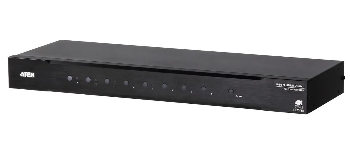 ATEN TECHNOLOGIES ATEN TECHNOLOGIES VS0801HB 8-port production switcher — product photo