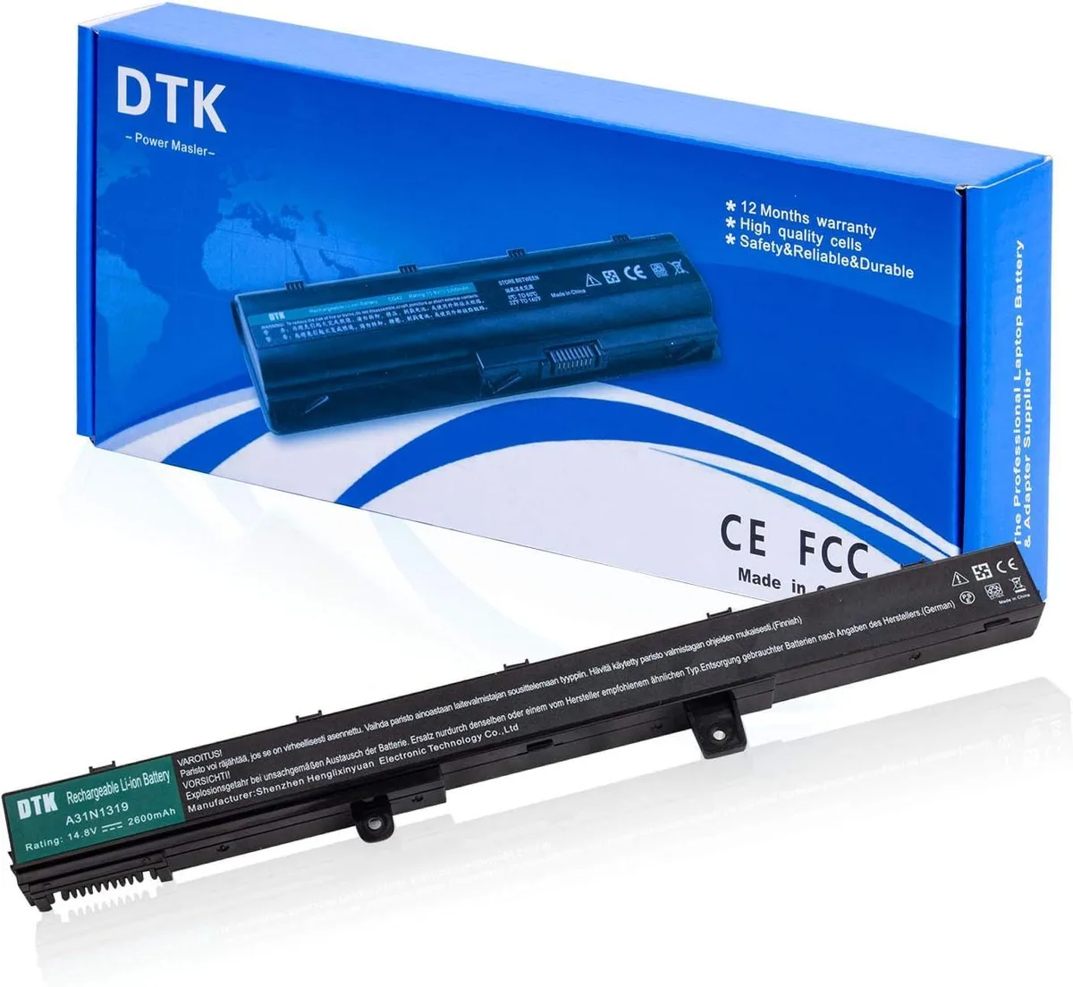 No Sew No Sew DTK x450 4-cell 2600mAh 14.8V standard battery — product photo