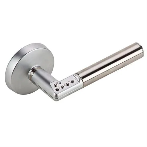 Mul-T-Lock Mul-T-Lock LCK-CODE-IT-U4RH-26 Satin Chrome Right Hand 2-3/4" Backset Door Lock — product photo