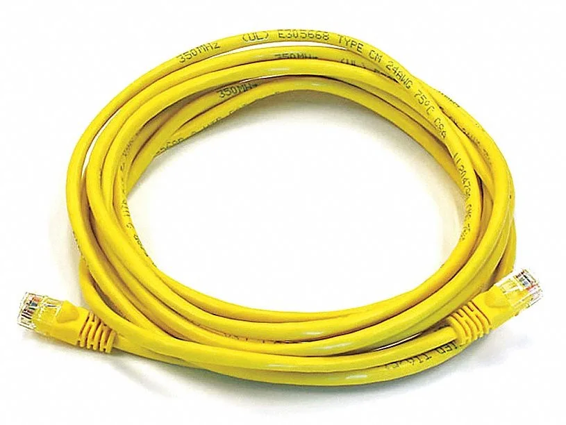Monoprice Inc. Monoprice 102312 Cat6 Ethernet Patch Cable 14 Feet Yellow — product photo