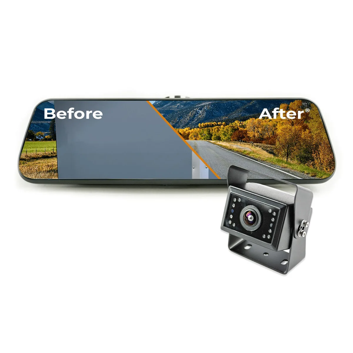 Brandmotion Brandmotion Transparent Trailer Rear Vision System TRNS-2110 car electronics accessory — product photo