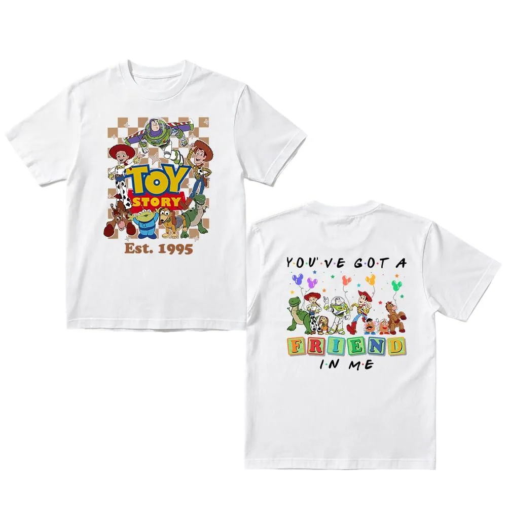  Toy Story 5 Double-Sided Cotton T-Shirt White 9-10 Years — product photo