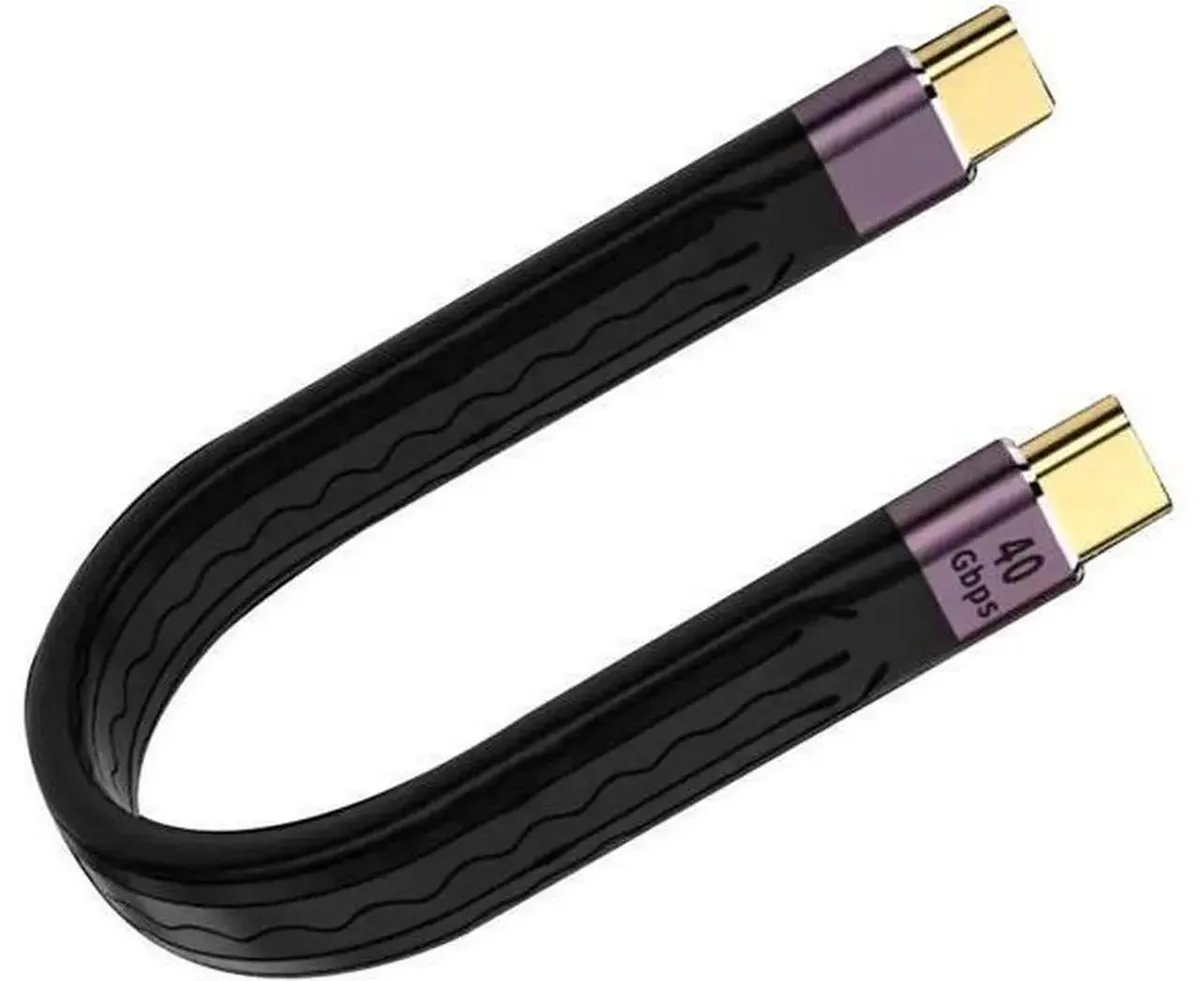 SMUGDESK SMUGDESK 5.11 inch USB4 Cable 40Gbps 100W PD — product photo