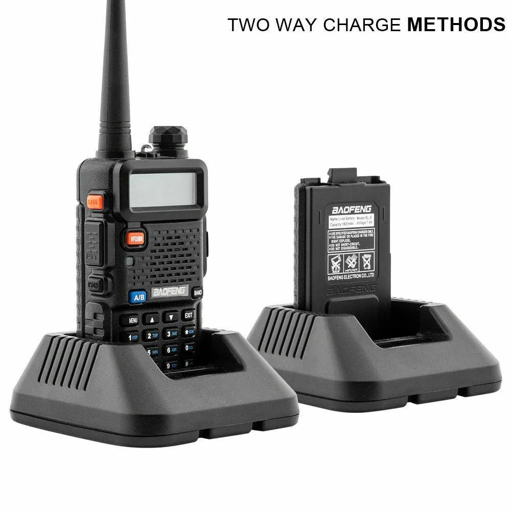 BAOFENG BAOFENG UV-5R 5W VHF/UHF Dual-Band Two-Way Radio — product photo