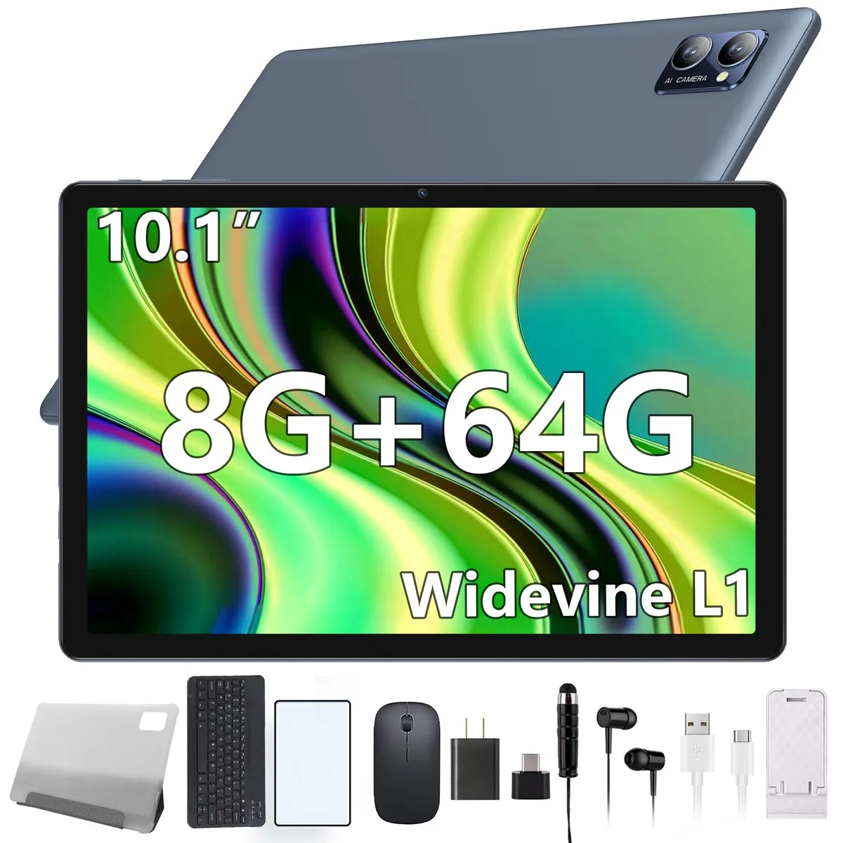 N-one N-one NPad Y1 10.1" tablet 8GB 64GB RK3562 — product photo