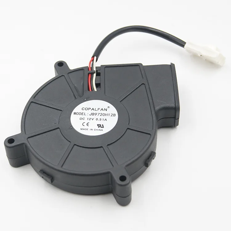 SXDOOL SXDOOL 9720 97mm Blower Fan 12V 3200RPM 15.6CFM 35dB 3-Pin 10cm — product photo