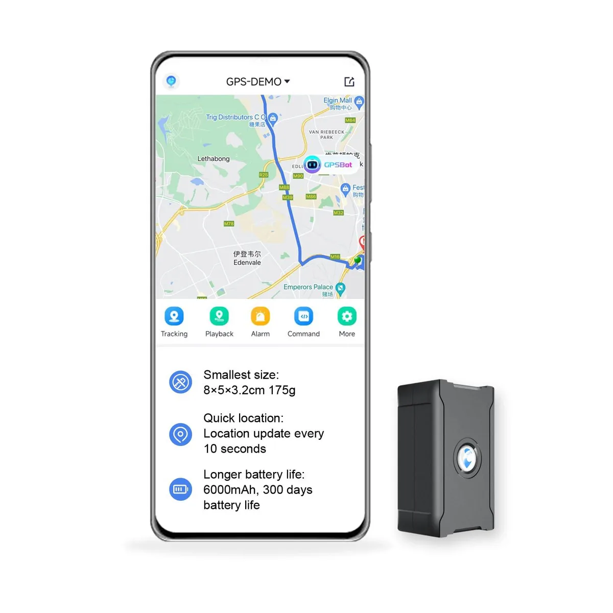  LOWRANCE S20 GPS Tracker 6000mAh 30 Days 4G LTE — product photo