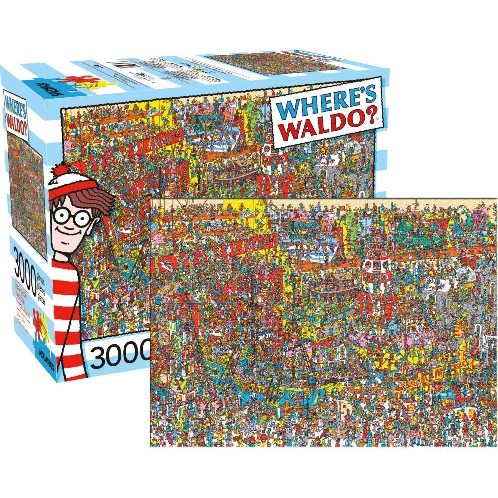 Nmr Distribution Nmr Distribution Where's Waldo 3000pc Puzzle — product photo