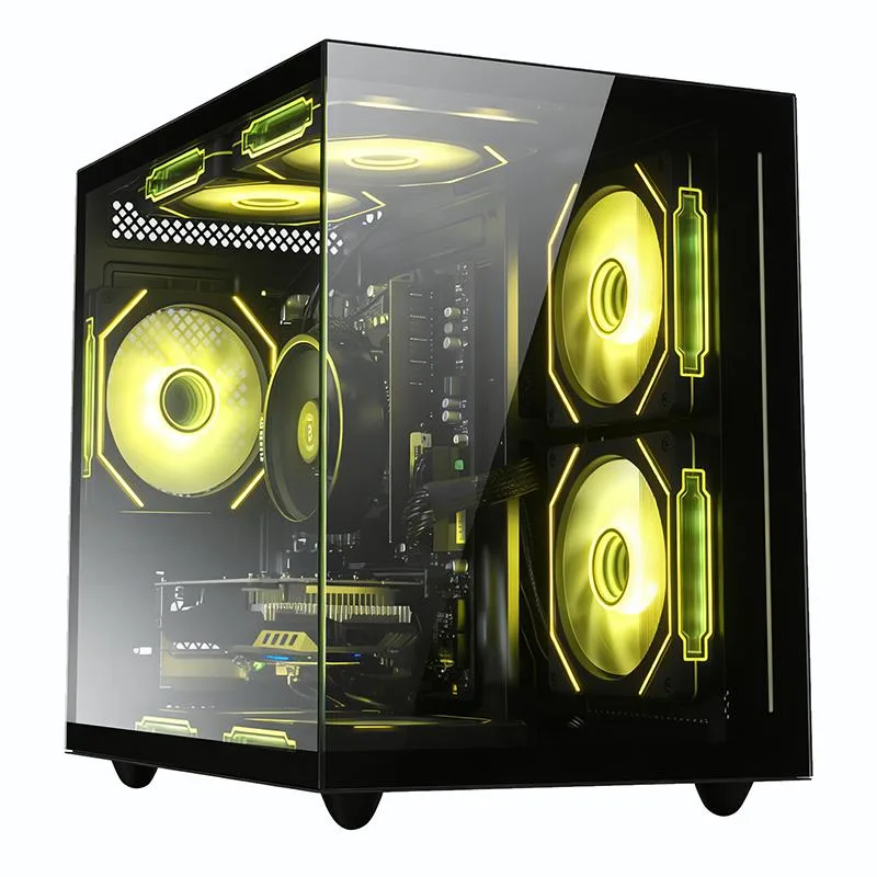suevery suevery SUT1B1-SUT1B9 gaming PC Ryzen 5 6-Core 3.6GHz 16GB DDR4 512GB NVMe RX 560 4GB 400W Black — product photo