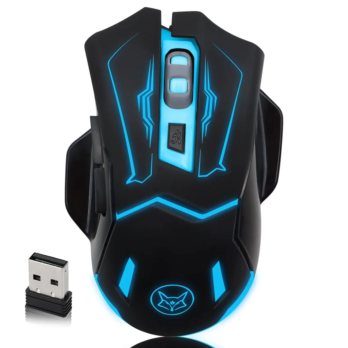  ASUS VEGCOO C9 Wireless Gaming Mouse 16 Buttons 168h Black — product photo