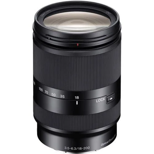 Sony Sony SEL18200LE E 18-200mm f/3.5-6.3 OSS LE camera lens — product photo