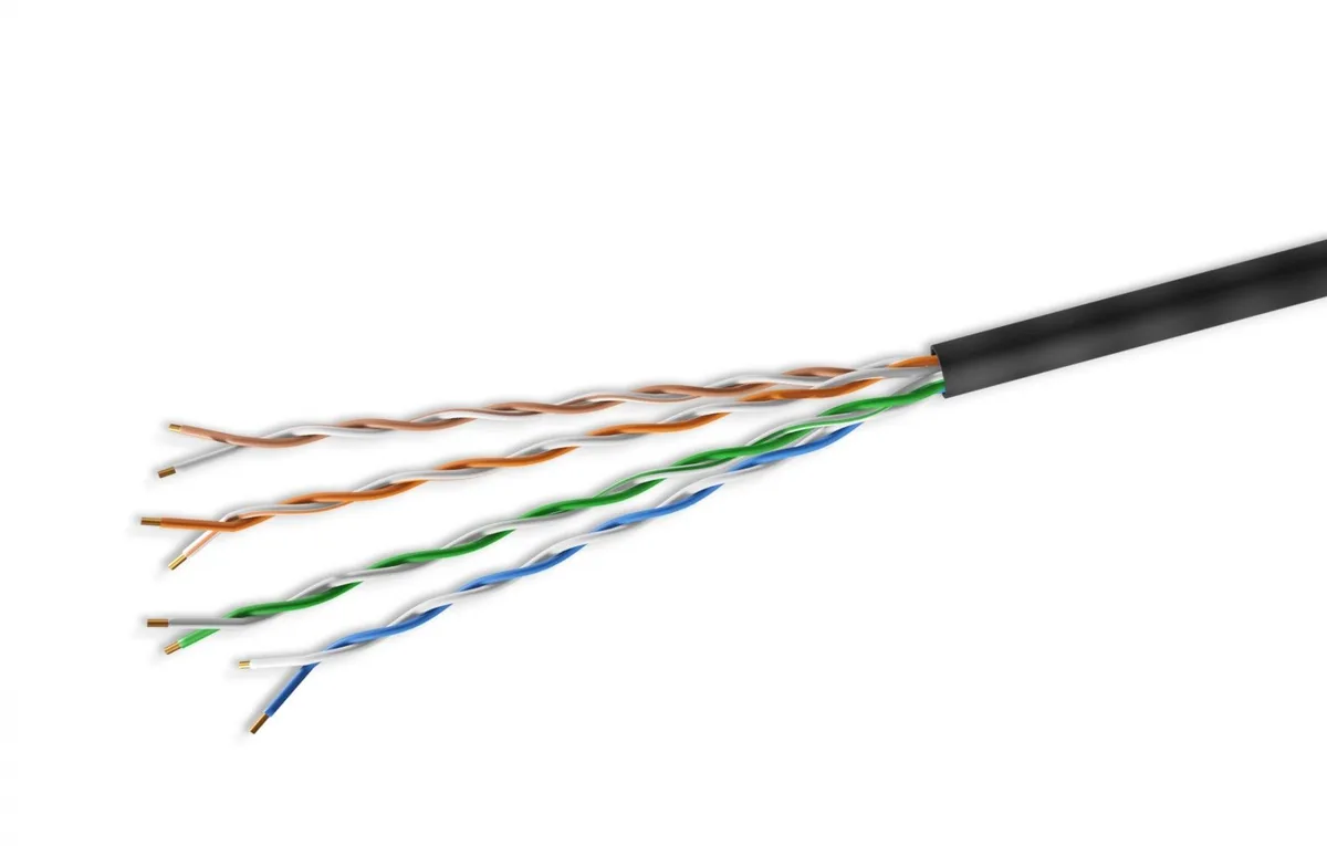 Nippon Labs Nippon Labs 30SC6-10X8-312TH-28AW Cat 6 28AWG 1000ft Black — product photo