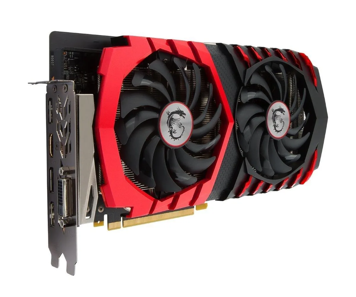 MSI MSI GeForce GTX 1060 Gaming X 6GB graphics card — product photo