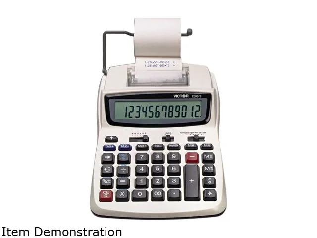Victor Victor 12082 12-Digit Two-Color Printing Calculator — product photo