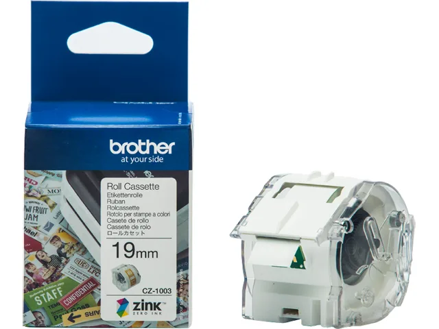 Brother Brother CZ1003 pos accessory 19mm 5m label roll for VC-500W — product photo