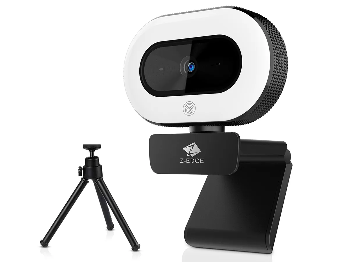 Z-EDGE Z-EDGE ZW560D 1080p 30 fps webcam with tripod — product photo