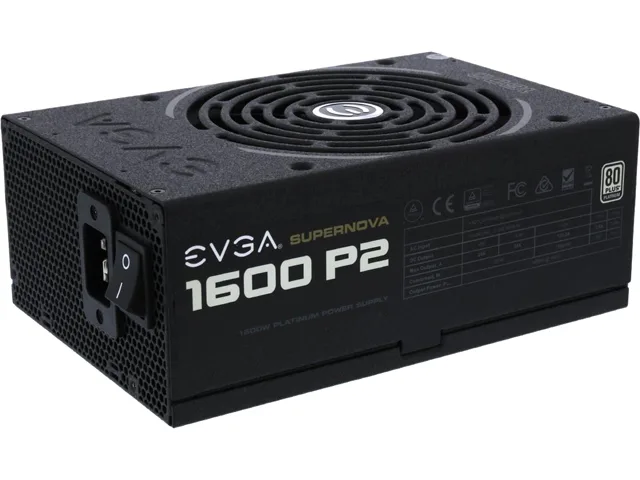 EVGA EVGA SuperNOVA 1600 P+ 220-PP-1600-X4 1600 W ATX 80 PLUS PLATINUM power supply — product photo