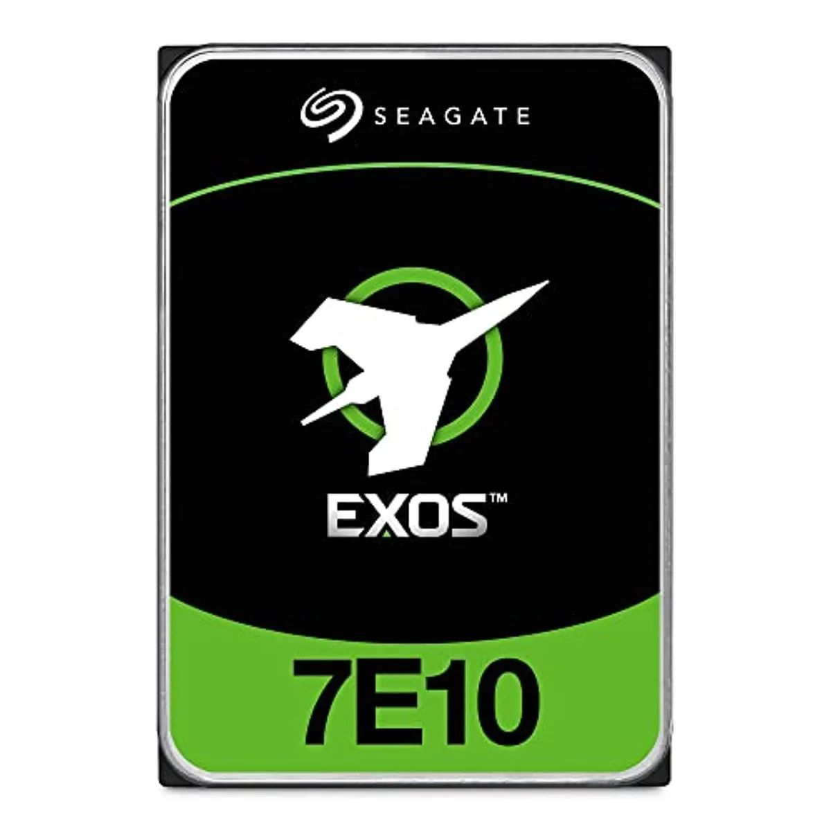 Seagate Seagate Exos 7E10 ST10000NM017B 10 TB 7200 RPM SATA internal hard drive — product photo