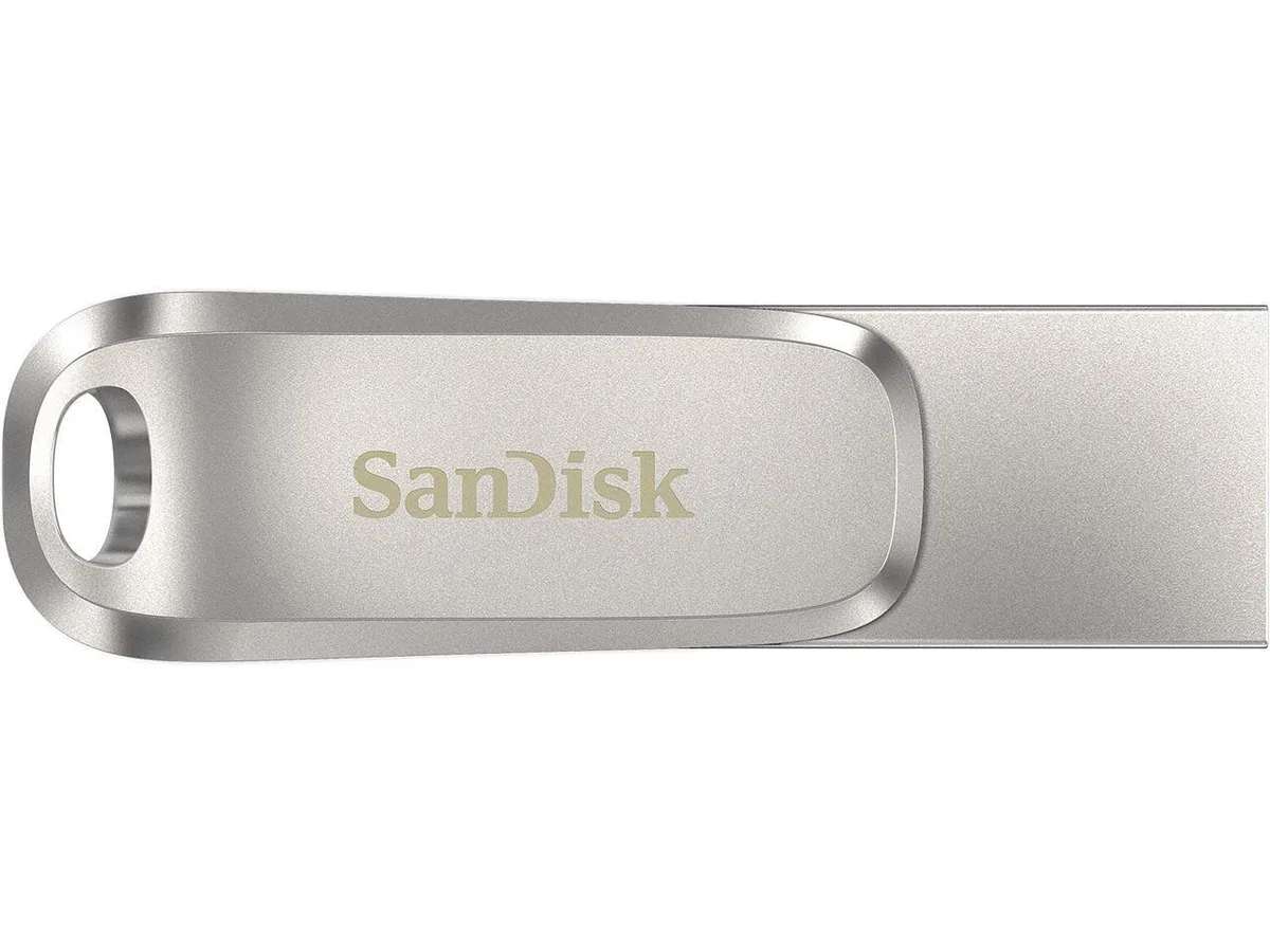 SanDisk SanDisk Ultra Dual Drive Luxe 2TB USB 3.2 Gen 1 Type-C Type-A Silver (SDDDC4-2T00-G46) — product photo