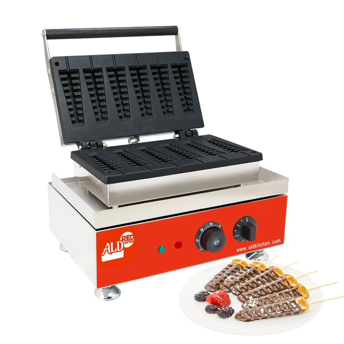 ALDKitchen ALDKitchen AR-118D Waffle Stick Maker 6 Tree Waffles 110V — product photo