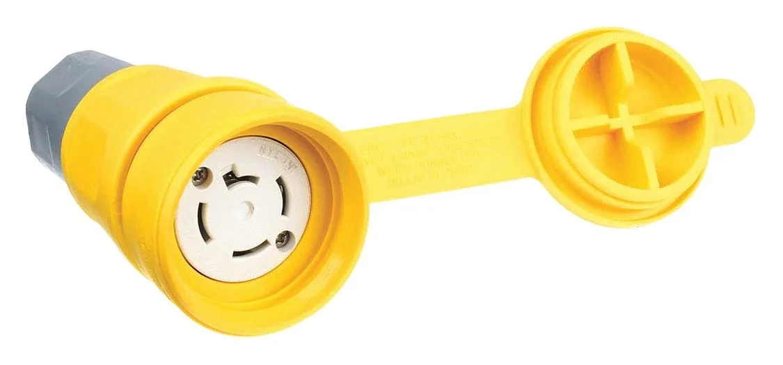 Hubbell Incorporated Hubbell Incorporated HBL27W09 Watertight Locking Connector Non-NEMA line protection — product photo