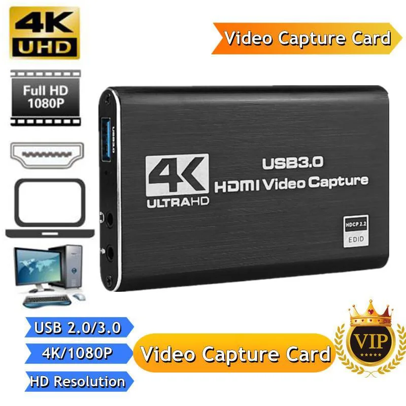LUOM LUOM OZC3 4K HDMI USB 3.0 video capturing device — product photo