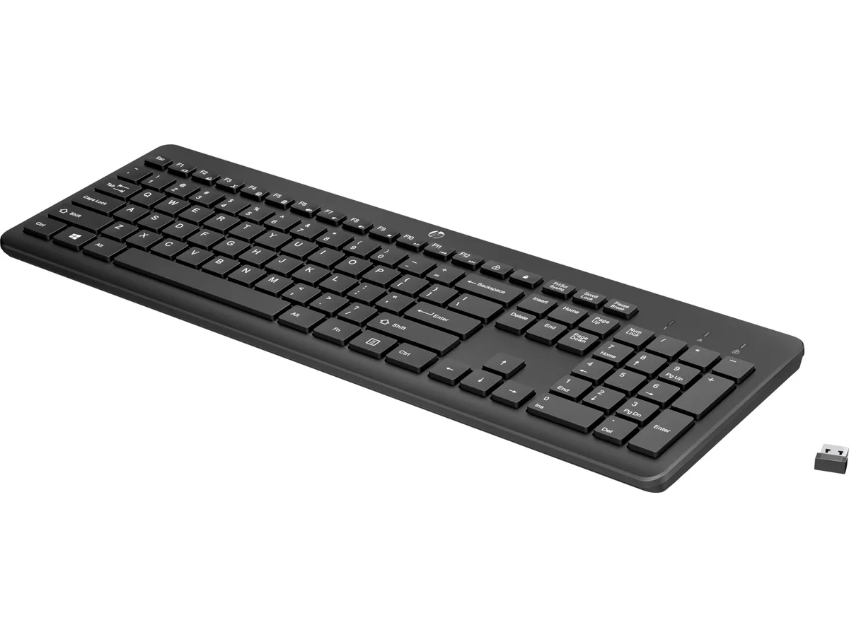 HP HP 230 Wireless Keyboard and Mouse Combo 18H24AA#ABA 1600 DPI — product photo