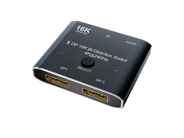 LORDWORLD LORDWORLD DisplayPort 2.1 Bi-Directional Switch 8K@120Hz 4K@240Hz 40Gbps — product photo