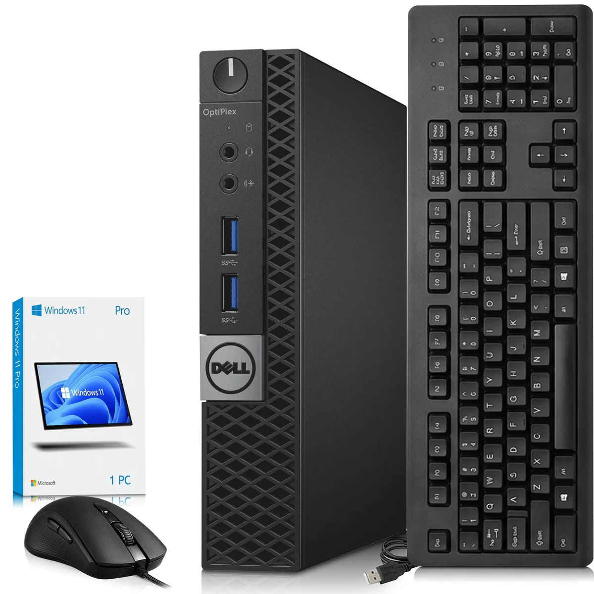 DELL DELL OptiPlex 3040 Micro PC i5-6500T 8GB 128GB SSD Win 11 Pro — product photo