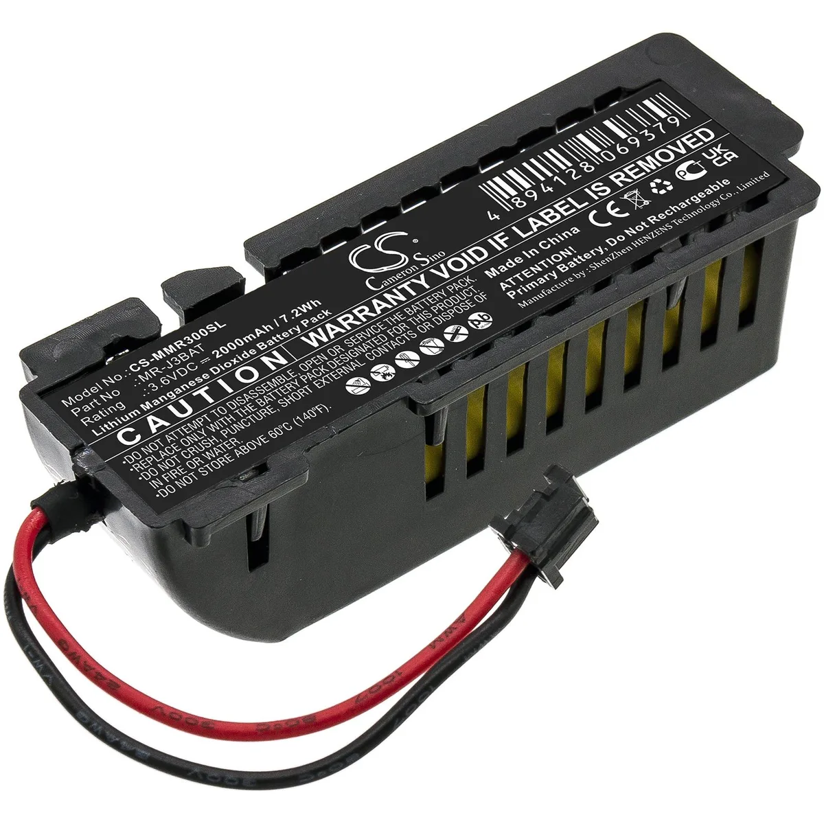 Cameron &amp; Co Cameron &amp; Co DS-CS-MMR300SL standard battery 3.6V 2000mAh 7.2Wh Li-MnO2 grey — product photo