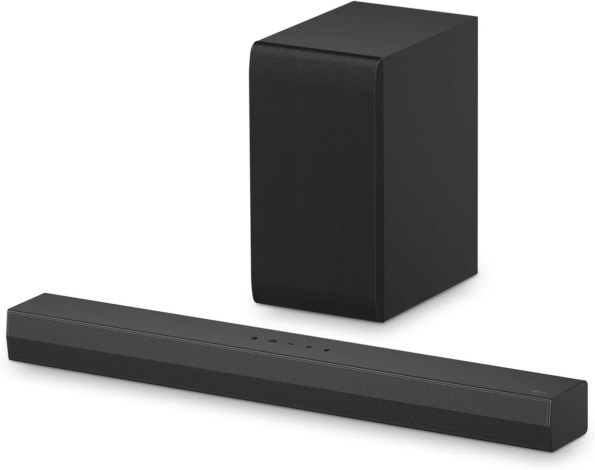 LG Electronics LG S40T 2.1 sound bar with wireless subwoofer — product photo