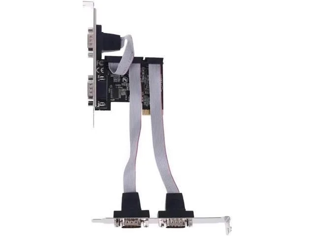 LORDWORLD LORDWORLD 99100 Chipset PCIe 4 Ports Serial Adapter 232 DB9 COM TXB077 — product photo