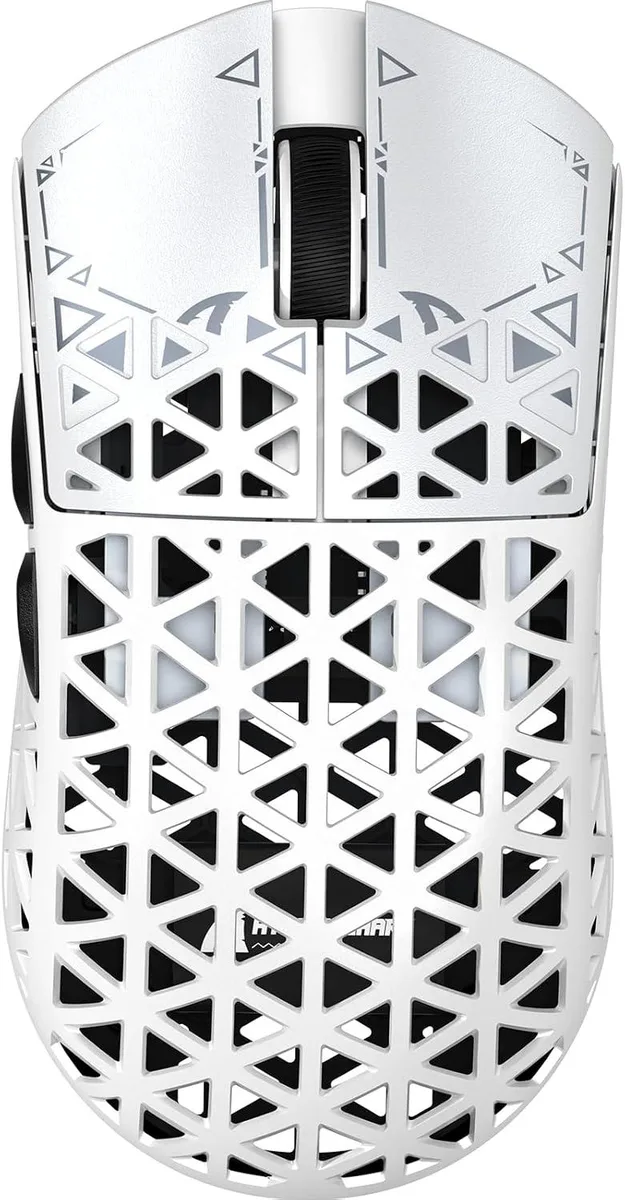 Attack Shark Attack Shark R5 Ultra 8K Carbon Fiber Wireless Gaming Mouse White — product photo