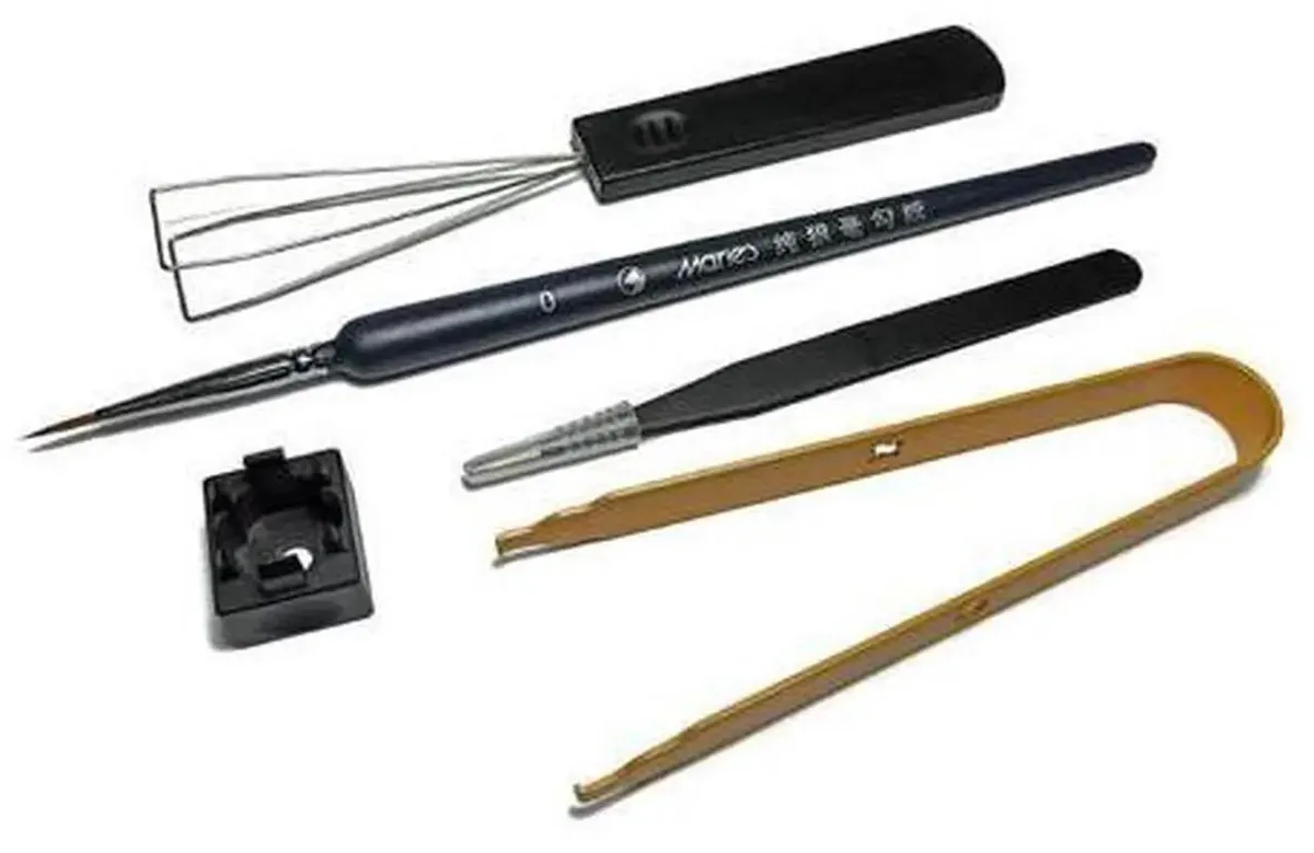 SMUGDESK SMUGDESK 5Pcs Mechanical Keyboard Switch Opener Lubing Tool Kit — product photo