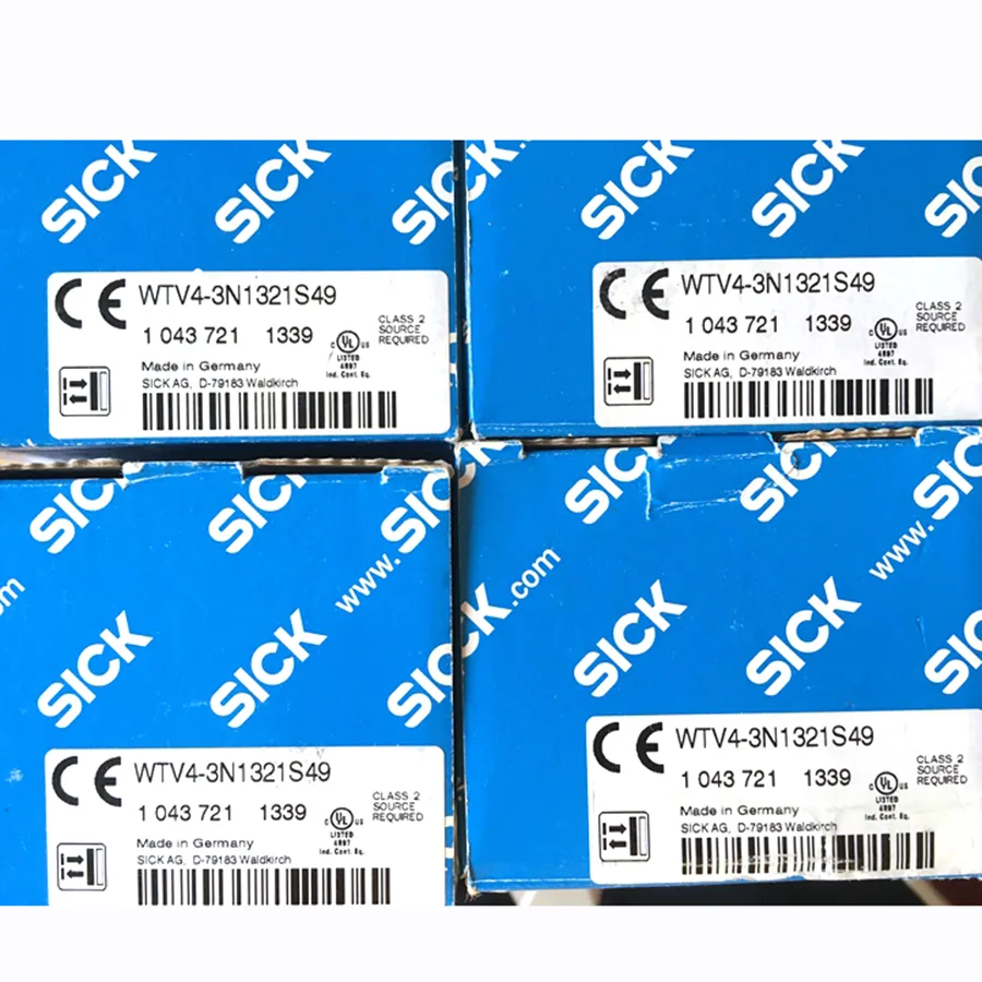 Sick Sick WTV4-3N1321S49 Miniature Photoelectric Sensor NPN — product photo