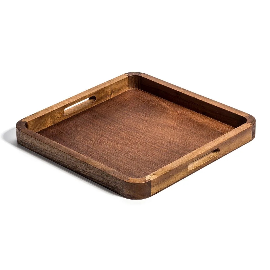 Kalmar Home Kalmar Home Square Serving Tray 14" Brown — product photo