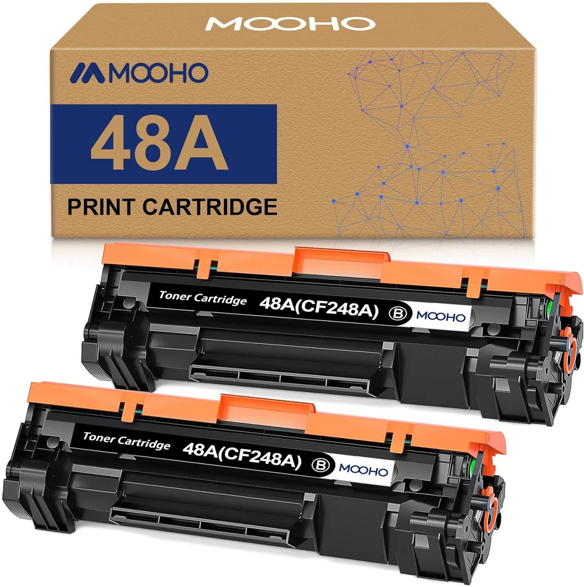 NuoTo NuoTo 48A CF248A compatible toner cartridge 2 pack — product photo