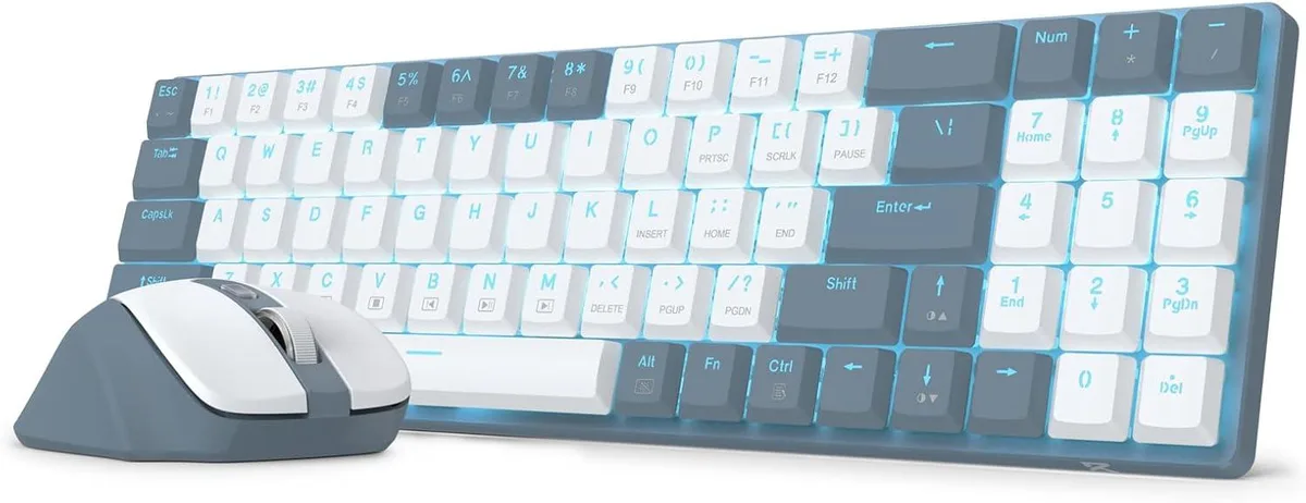 Redragon Redragon BS8773 78-Key Wireless Gaming Keyboard and Mouse Combo — product photo