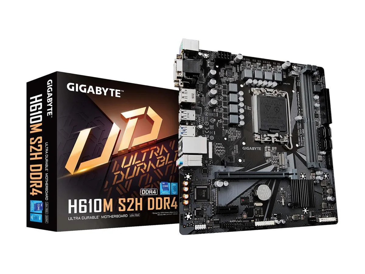 GIGABYTE GIGABYTE H610M S2H DDR4 Intel motherboard — product photo