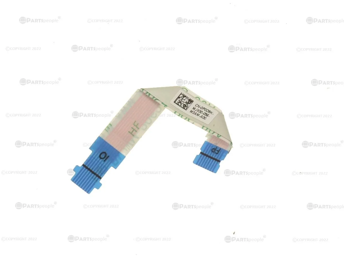 Flat Dell Vostro 15 7590 fingerprint reader ribbon cable P0D9K