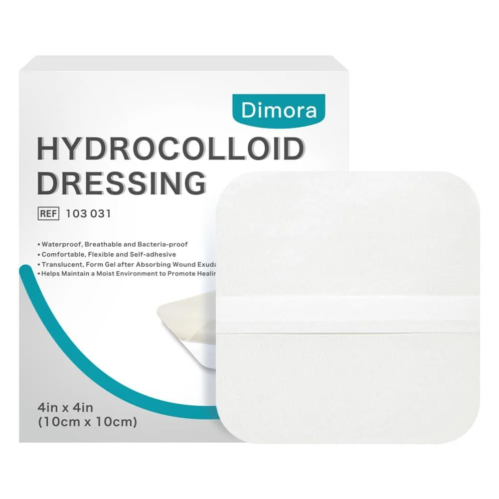  Dimora WM-103 Hydrocolloid Wound Dressing 10pcs 4x4 .3mm — product photo