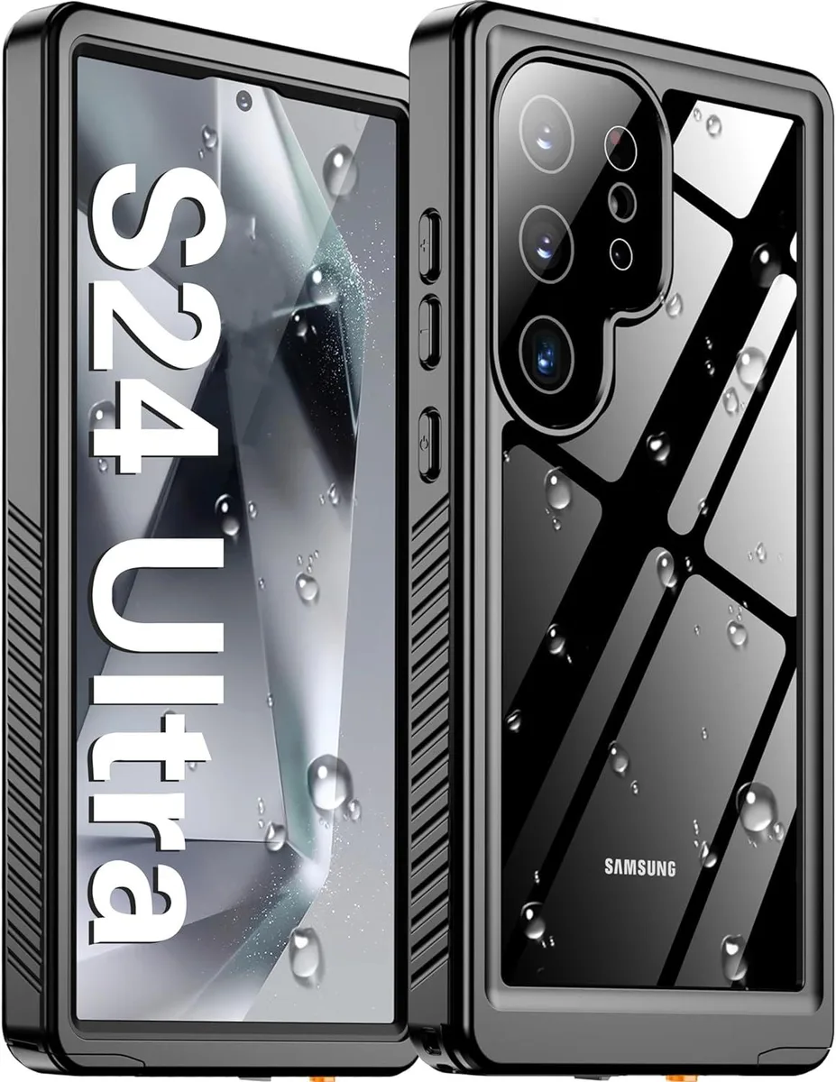 SZYG SZYG Samsung Galaxy S24 Ultra Waterproof Case IP68 Black — product photo