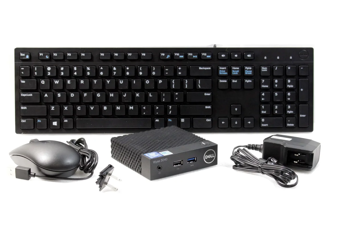 DELL DELL Wyse N10D 3040 Thin Client Atom X5-Z8350 1.44GHz 2GB DDR3 8GB SSD THINOS 8.5 G56C0 — product photo