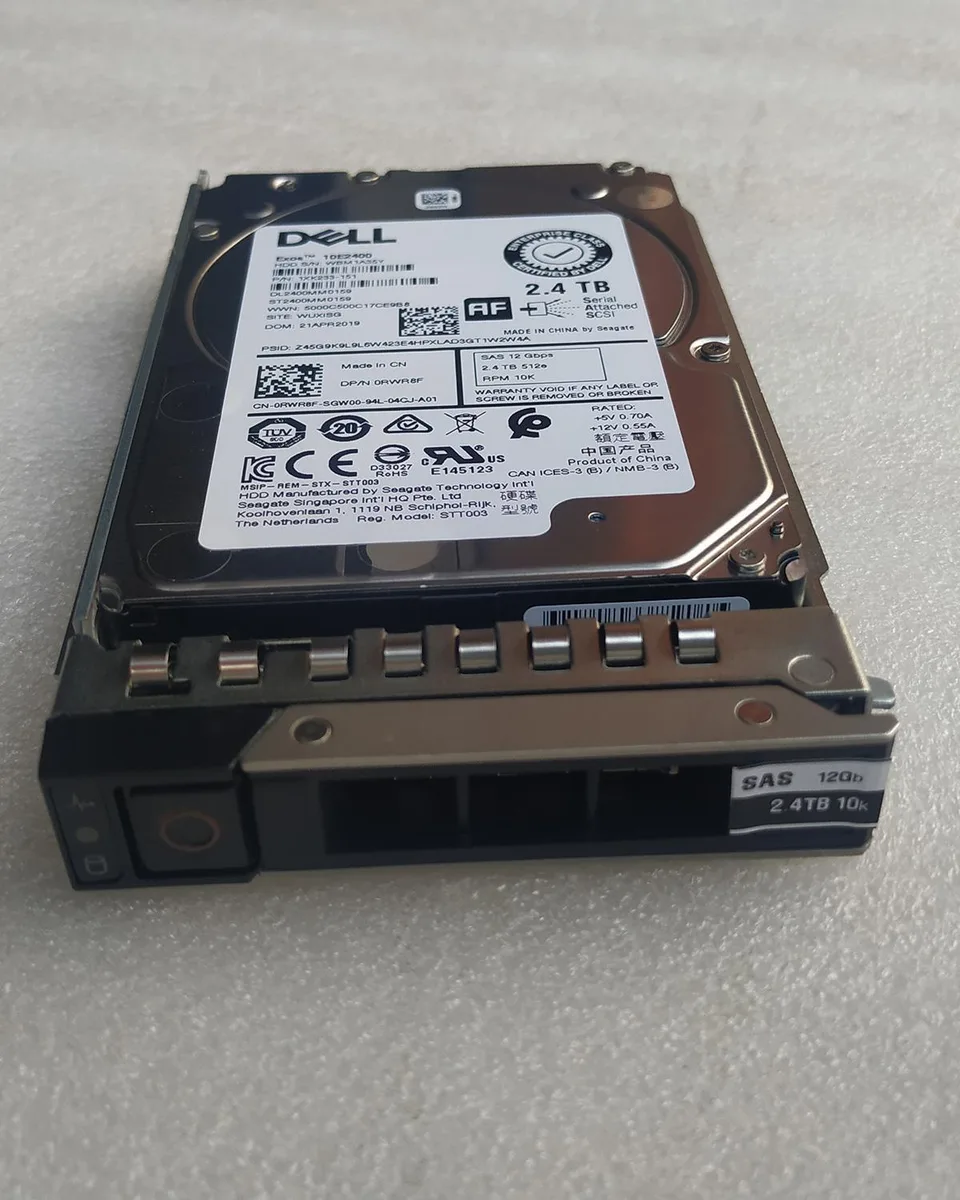 Graviton Graviton RWR8F K0N77 ST2400MM0159 2.4TB 12G 10K 2.5 512e DXD9H Dell G14 Gadget — product photo