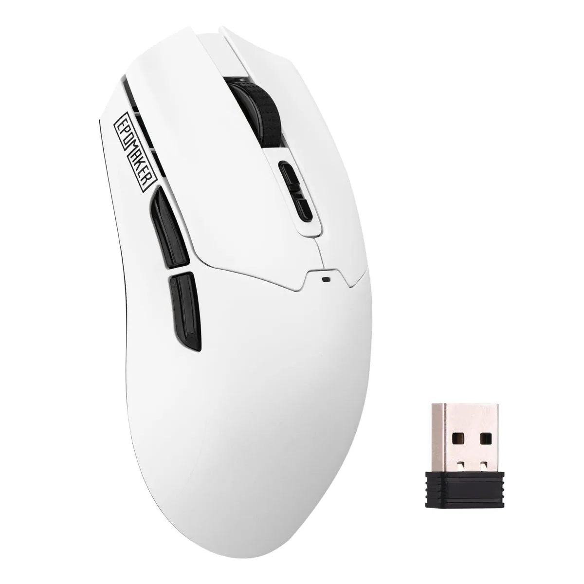Epomaker Epomaker Click Lite Wireless Gaming Mouse White 59g PAW3311 12000 DPI — product photo