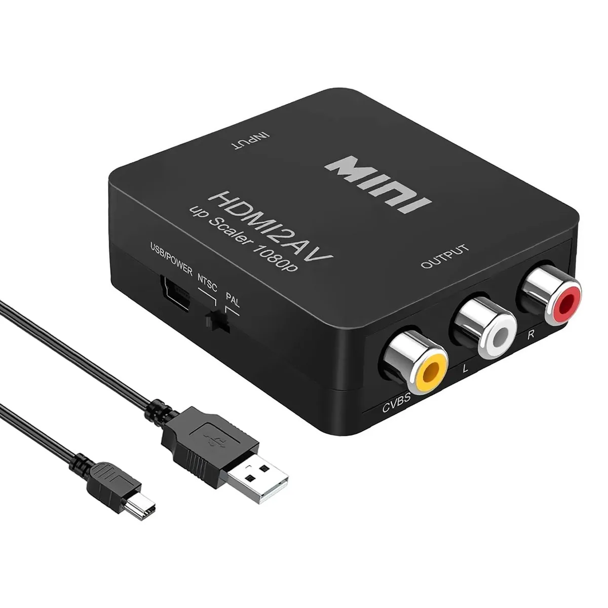 AVer 5582715172 HDMI to RCA Media Converter Black — product photo
