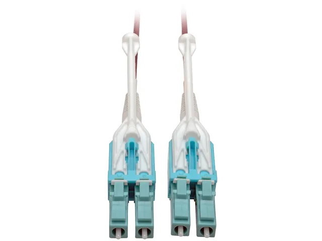 Tripp Lite Tripp Lite N821-01M-MG-T 3.28 ft OM4 duplex multimode fibre optic cable — product photo