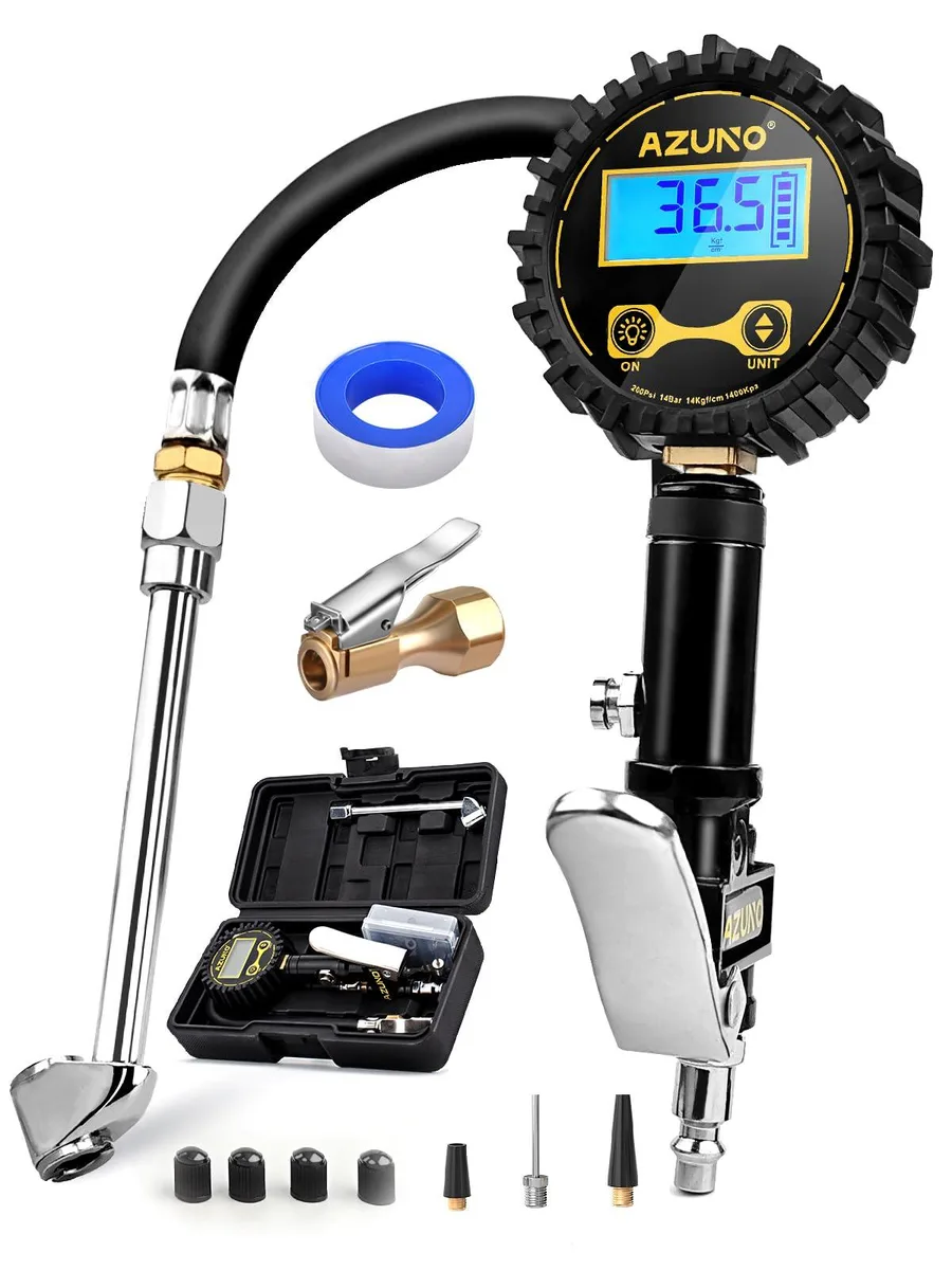 KEHIPI KEHIPI Digital Tire Inflator 200 PSI with Case — product photo