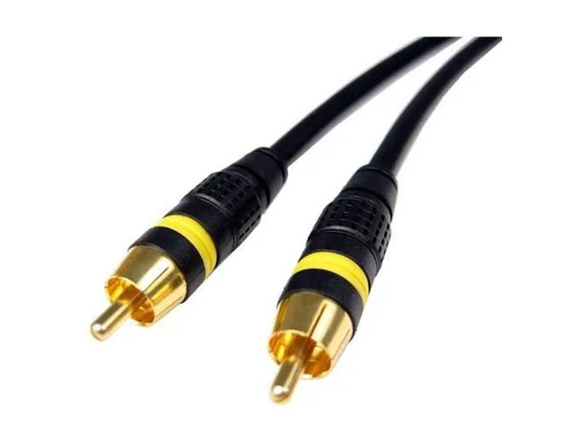 Cables Unlimited Cables Unlimited AUD-1305-10 10 ft RCA composite cable — product photo
